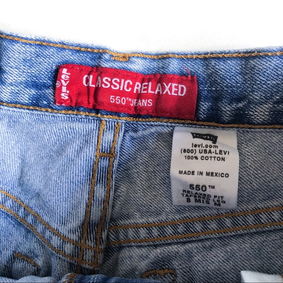 Vintage Levi’s cutoff distressed denim shorts - Picture 3 of 7